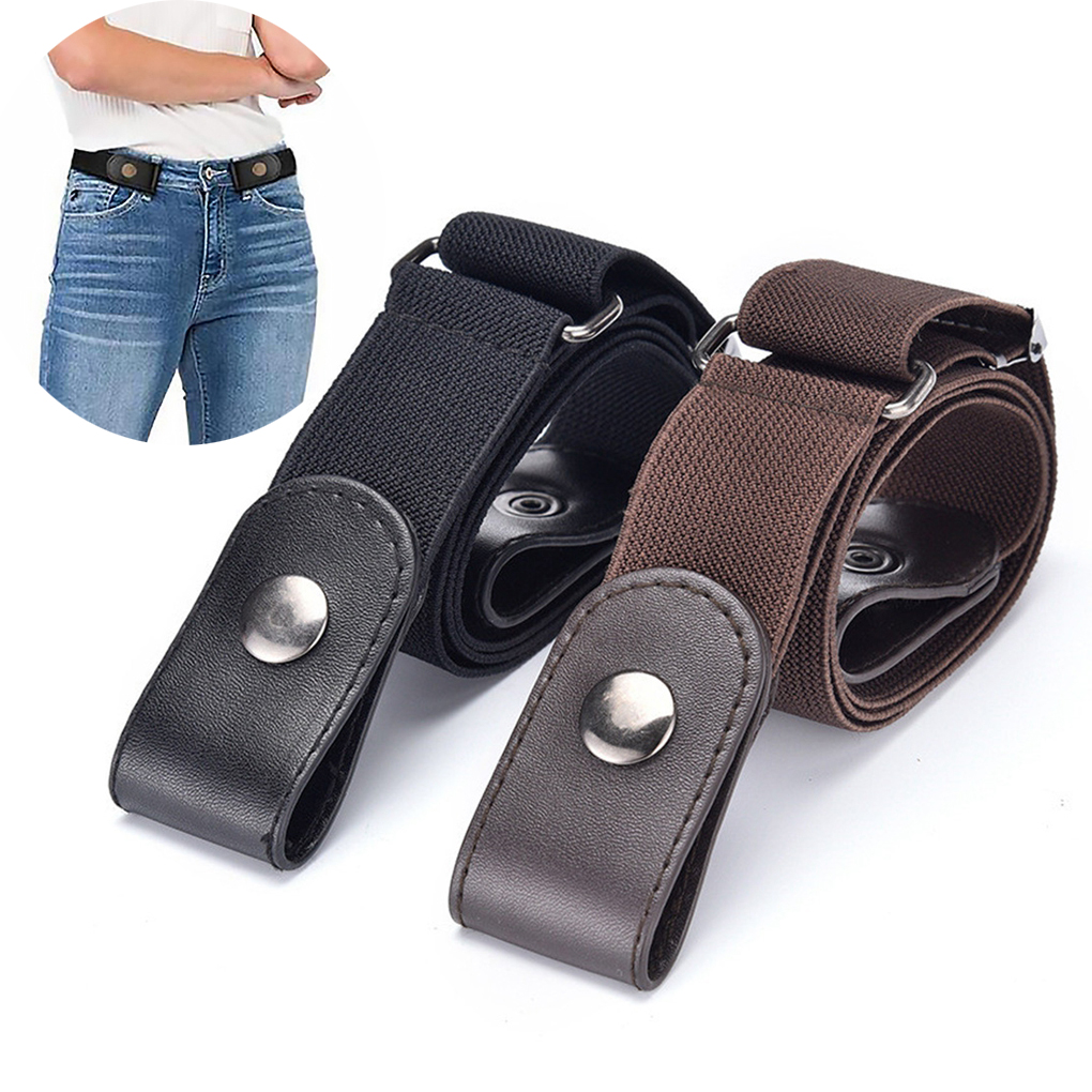 Men'S Formal Wear Belt - Buckle-Free Belt for Jean Pants,Dresses,Fashion No