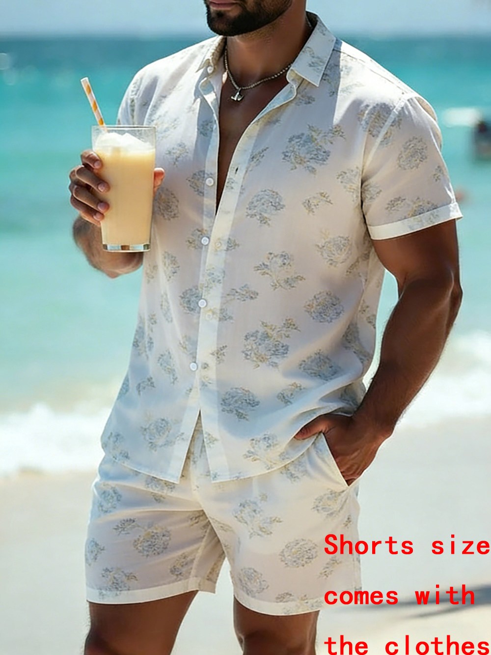 Men Formal Party Wear Shirt - new's Men's Summer Cool Short Sleeve