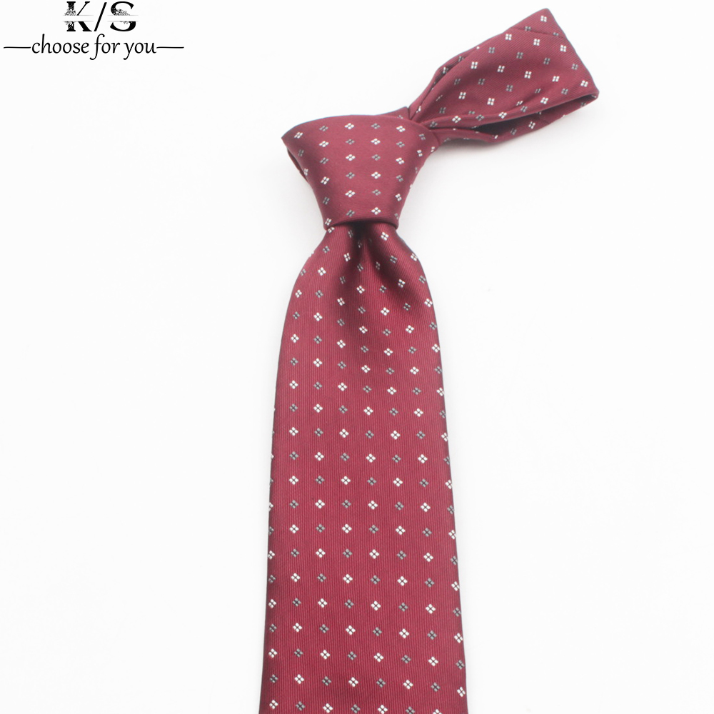 Men's Tie 8cm Stripe Dot Neckt - đánh giá và giá Men Formal Party Wear Shirt