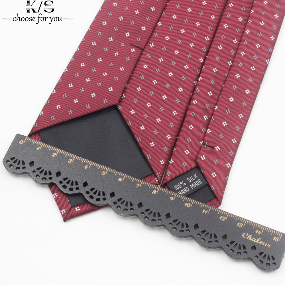 Men's Tie 8cm Stripe Dot Neckt - đánh giá và giá Men Formal Party Wear Shirt