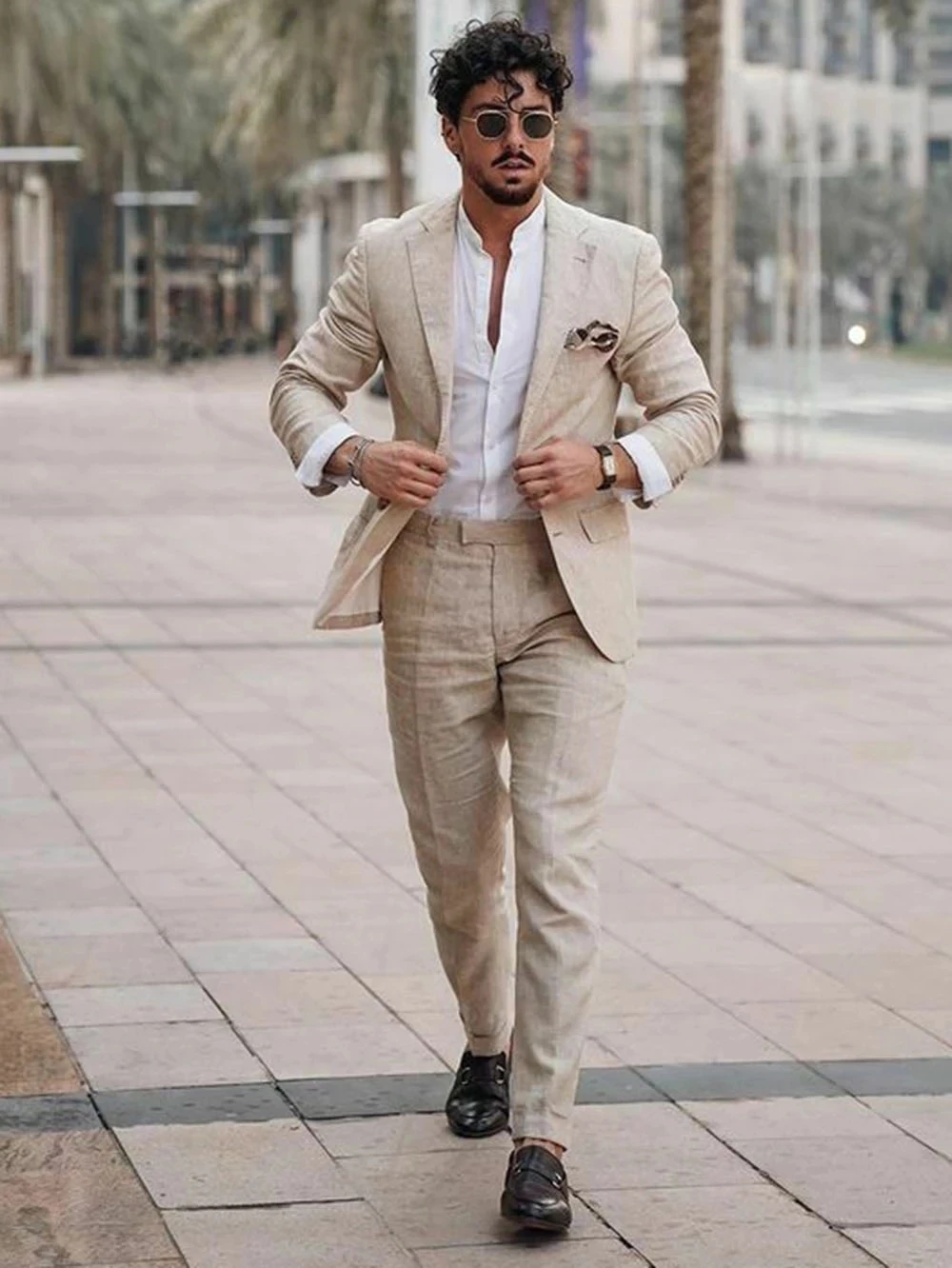Summer Beach Business Linen Me - đánh giá và giá Men Formal Wear Summer