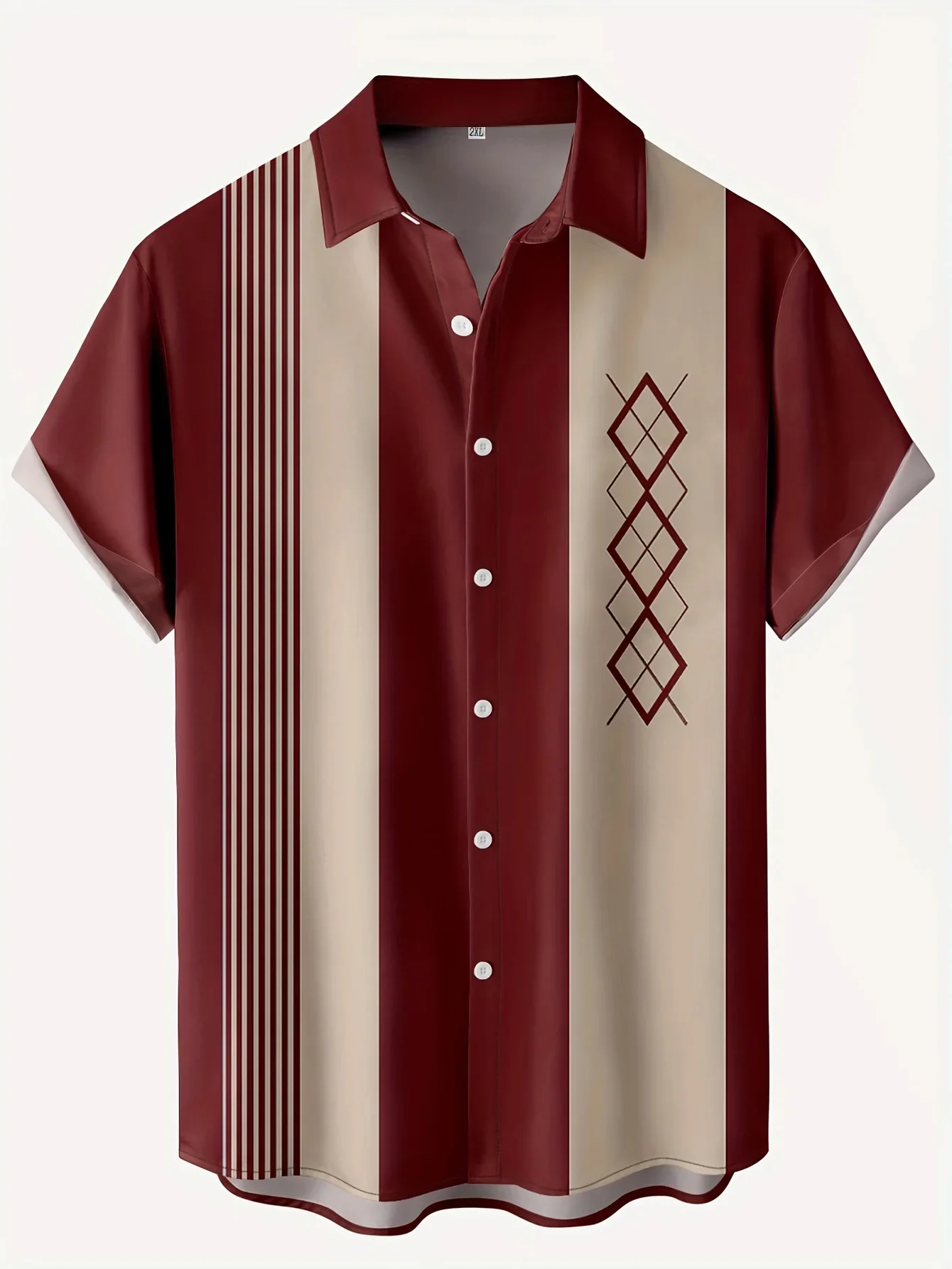 2026 New Hawaiian Men's Retro  - đánh giá và giá Men Formal Party Wear Shirt