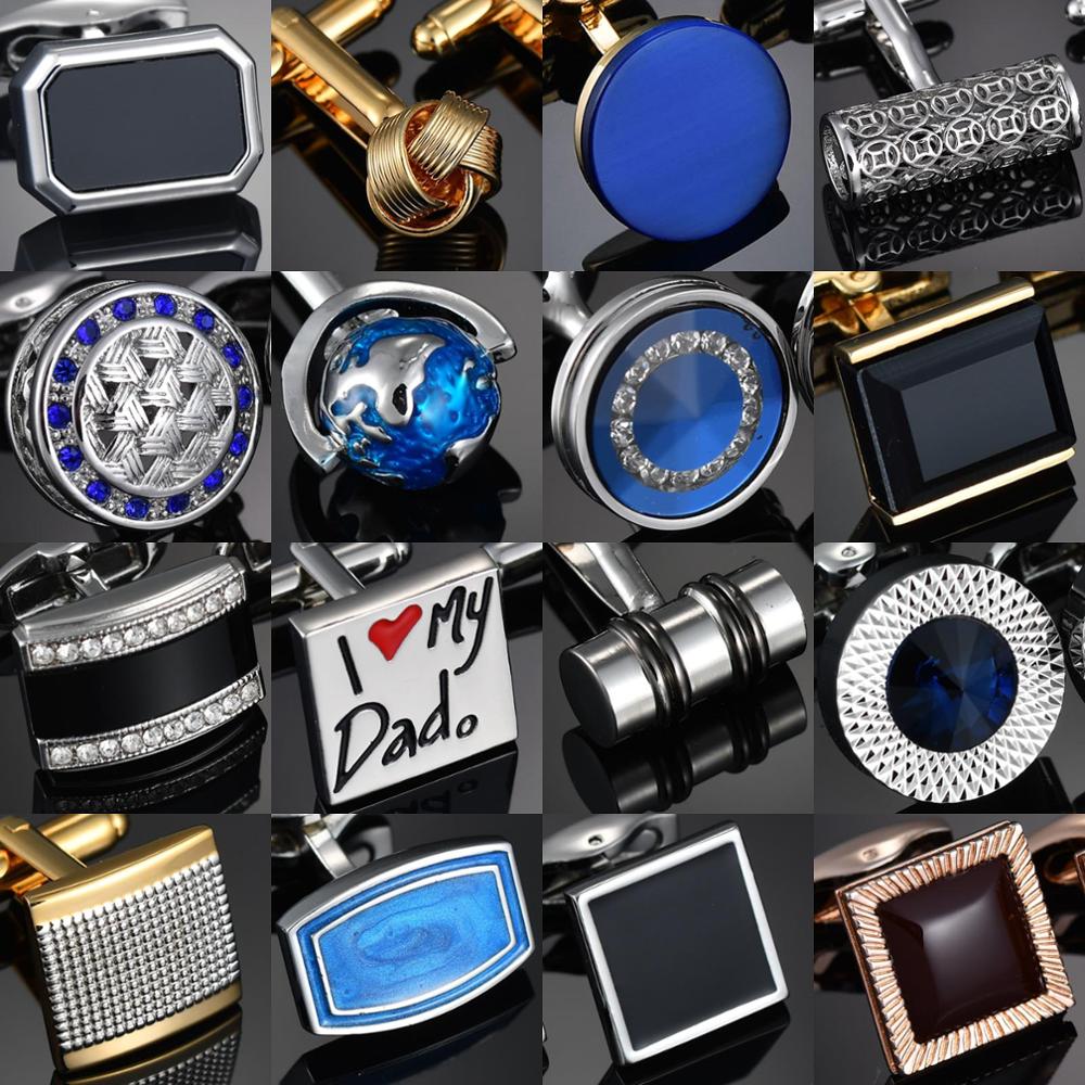 Luxury High-end Men's Cufflink - đánh giá và giá Dress Shirt French Cuff