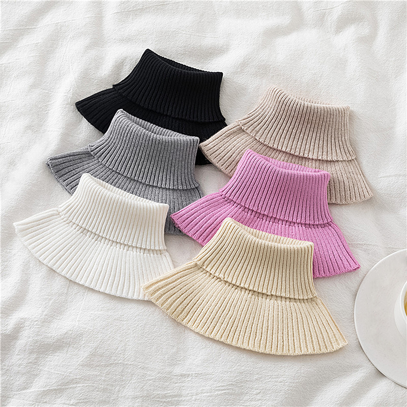 Women Knitted Fake Collar Scar - đánh giá và giá Windsor Knot Tie