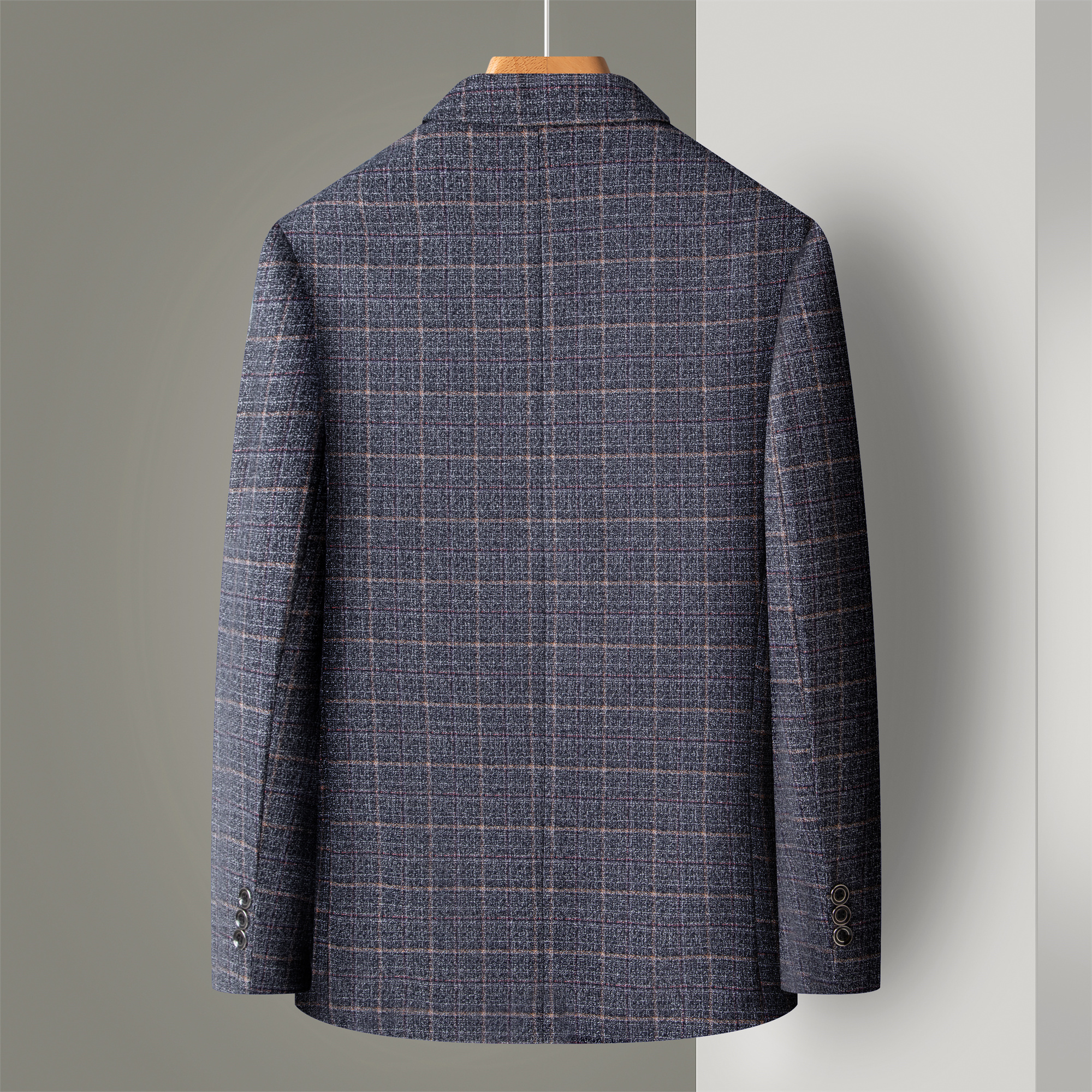 Striped Suit Men's Plaid Suit  - đánh giá và giá Men Formal Wear Summer