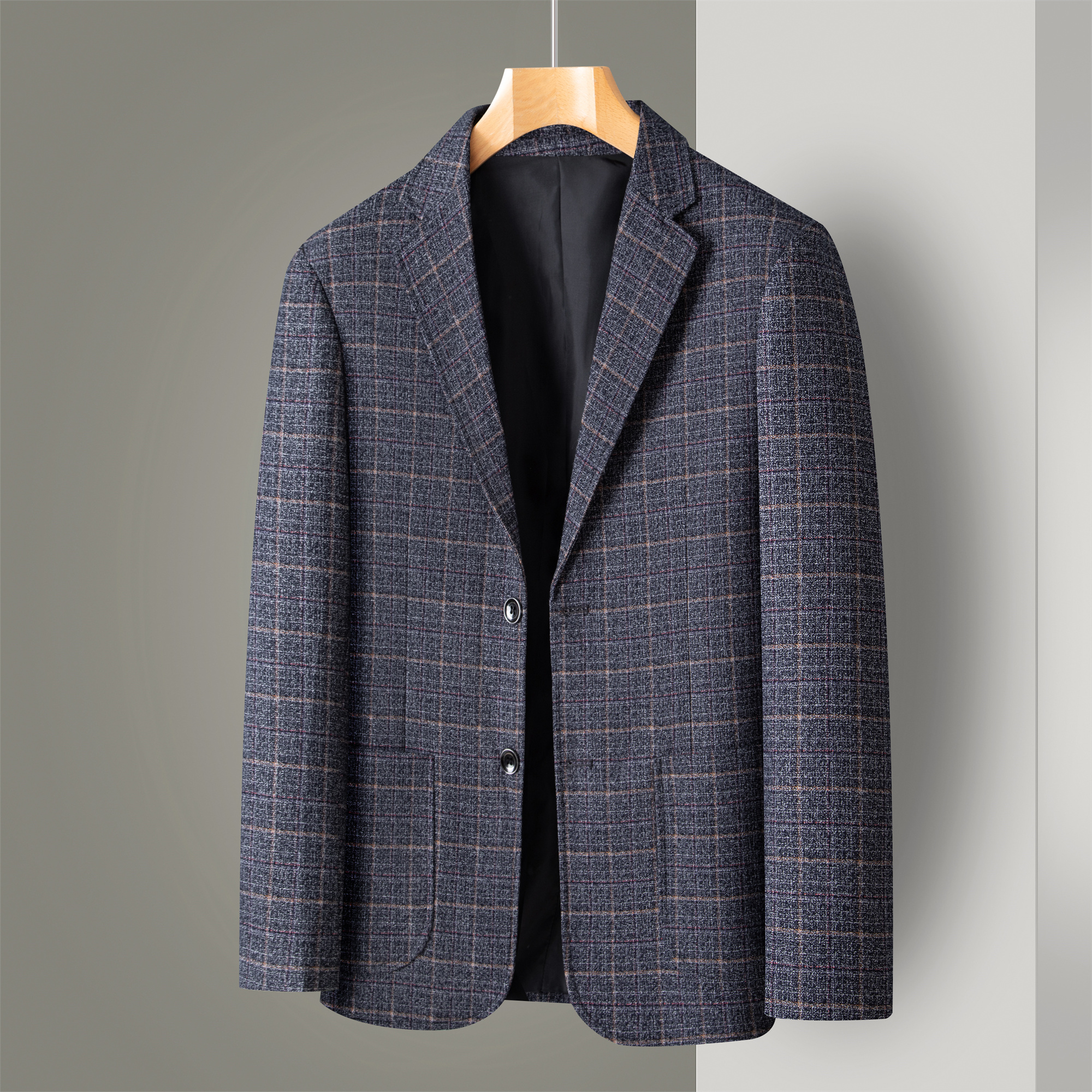 Striped Suit Men's Plaid Suit  - đánh giá và giá Men Formal Wear Summer