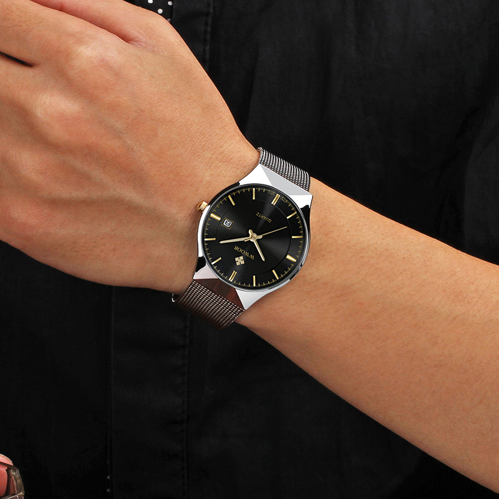 WWOOR Fashion Luxury Men Watch - đánh giá và giá Men'S Formal Wear Belt