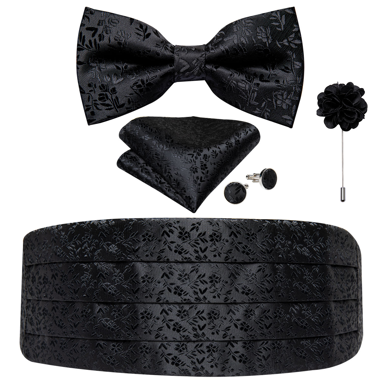 Classic Black Cummerbunds for  - đánh giá và giá Men'S Formal Wear Belt