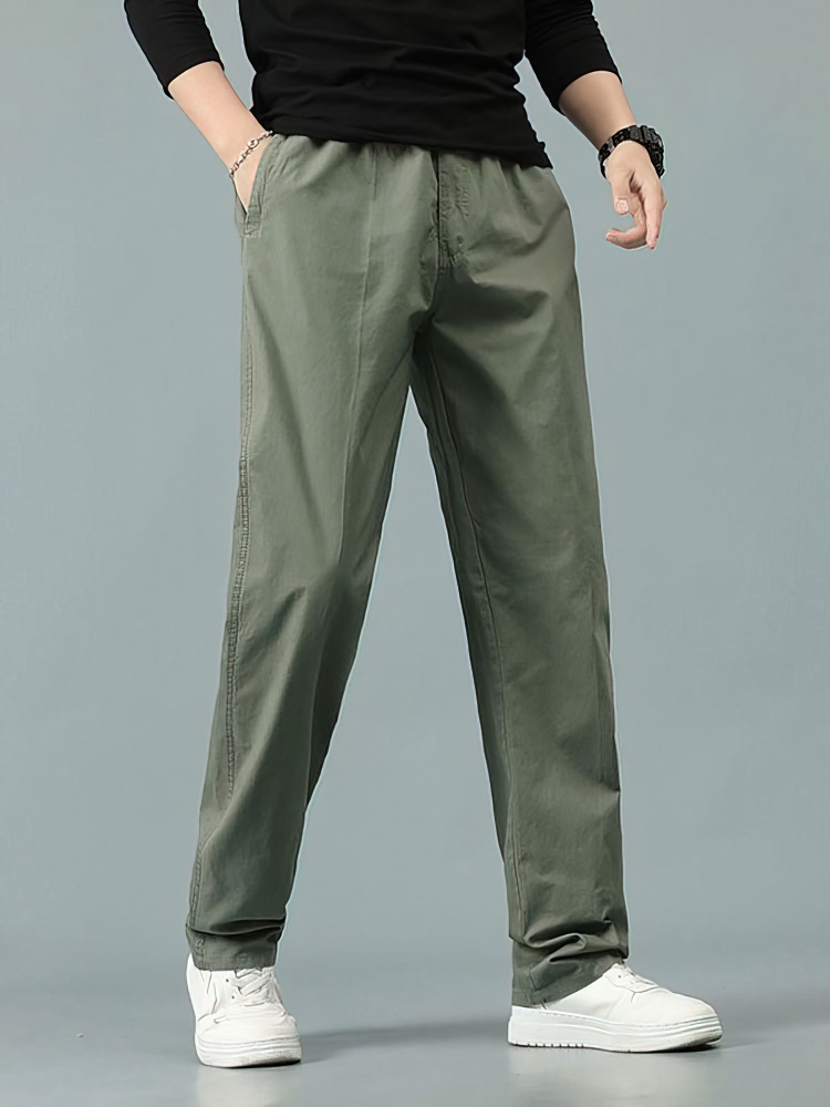 100% Cotton Straight Casual Pa - đánh giá và giá Men Formal Wear Summer