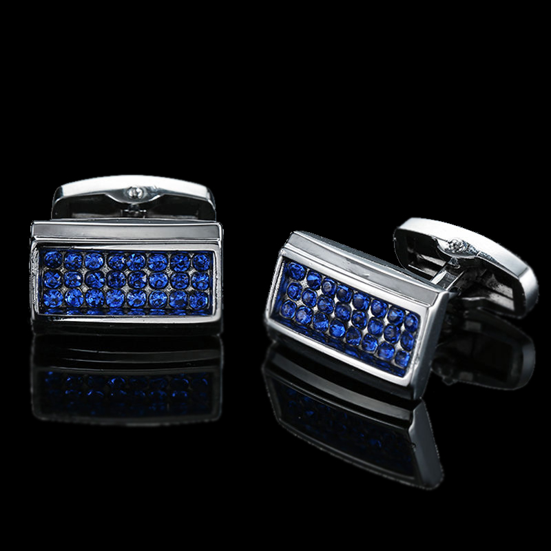Men's Cufflinks Blue Butterfly - đánh giá và giá Dress Shirt French Cuff