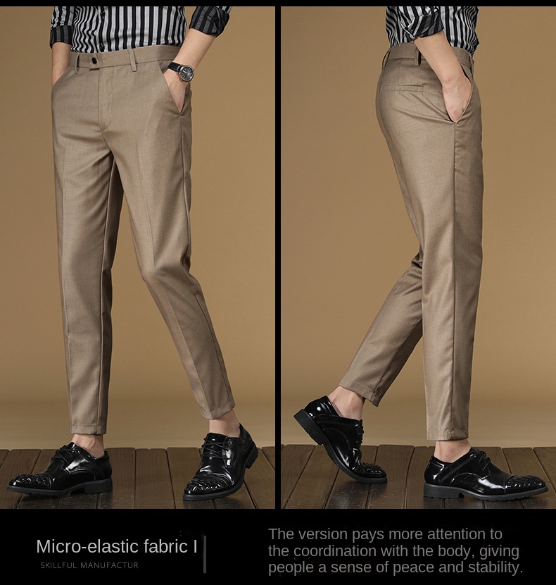 Summer Suit Pants Men Red Blac - đánh giá và giá Men Formal Wear Summer