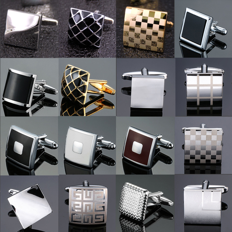 Cufflinks For Men Luxury Silve - đánh giá và giá Dress Shirt French Cuff