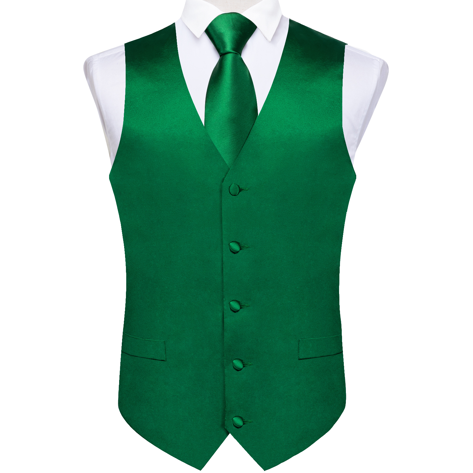 Wedding Party Green Men's Vest - đánh giá và giá Men Formal Party Wear Shirt