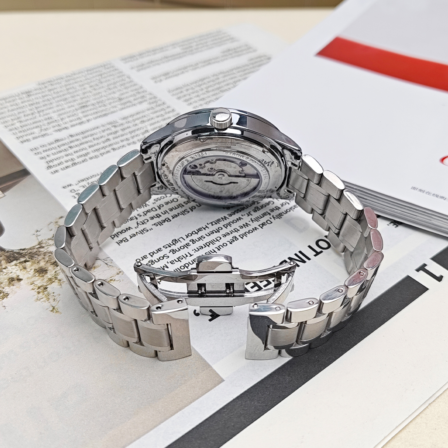 High-End Men's Mechanical Watc - đánh giá và giá Men'S Formal Wear Watches