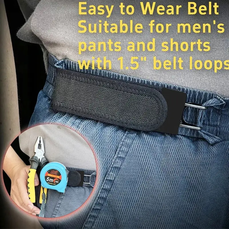 Hot Unisex Buckleless Elastic  - đánh giá và giá Men'S Formal Wear Belt