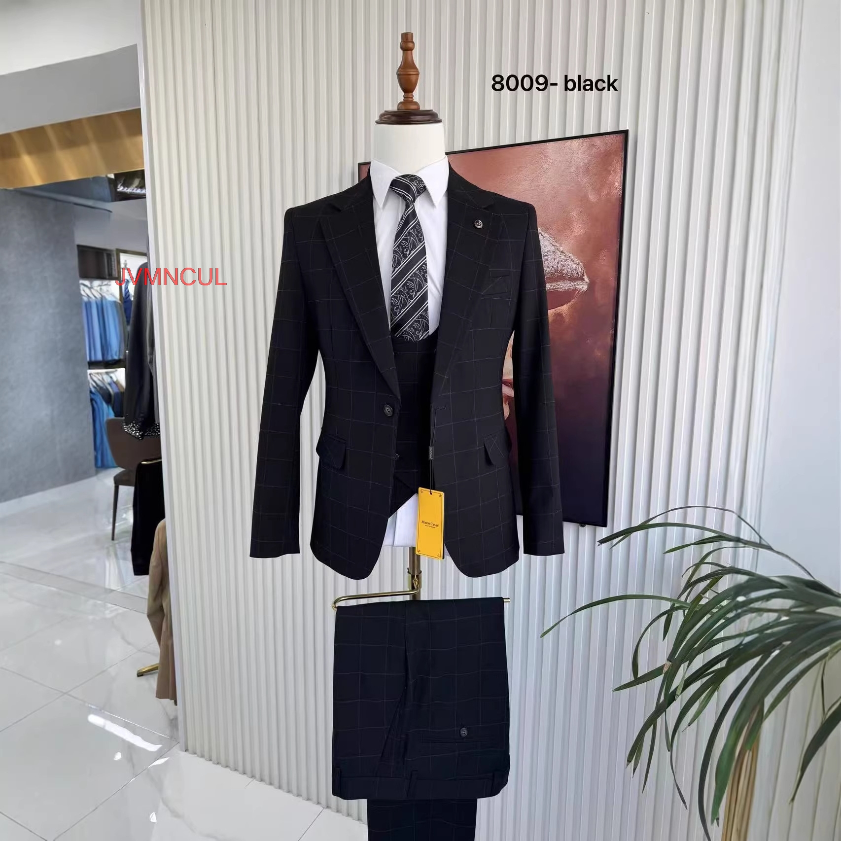 2026 Fashion Men's Checkered 3 - đánh giá và giá Men'S Formal Wear For Reception