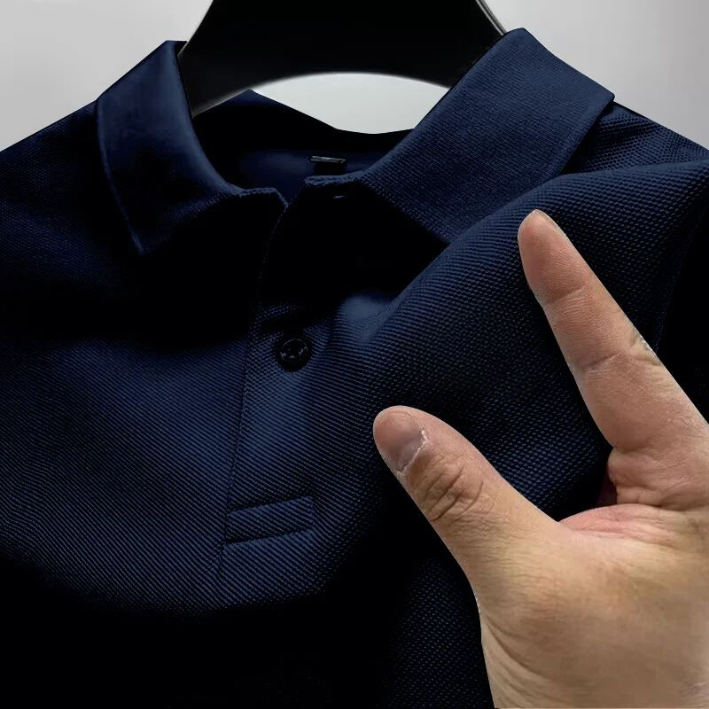 Men's Casual Polo Shirt Black  - đánh giá và giá Men Formal Party Wear Shirt