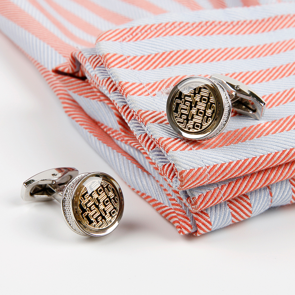 Cuff Links for Men TOMYE XK19S - đánh giá và giá Dress Shirt French Cuff