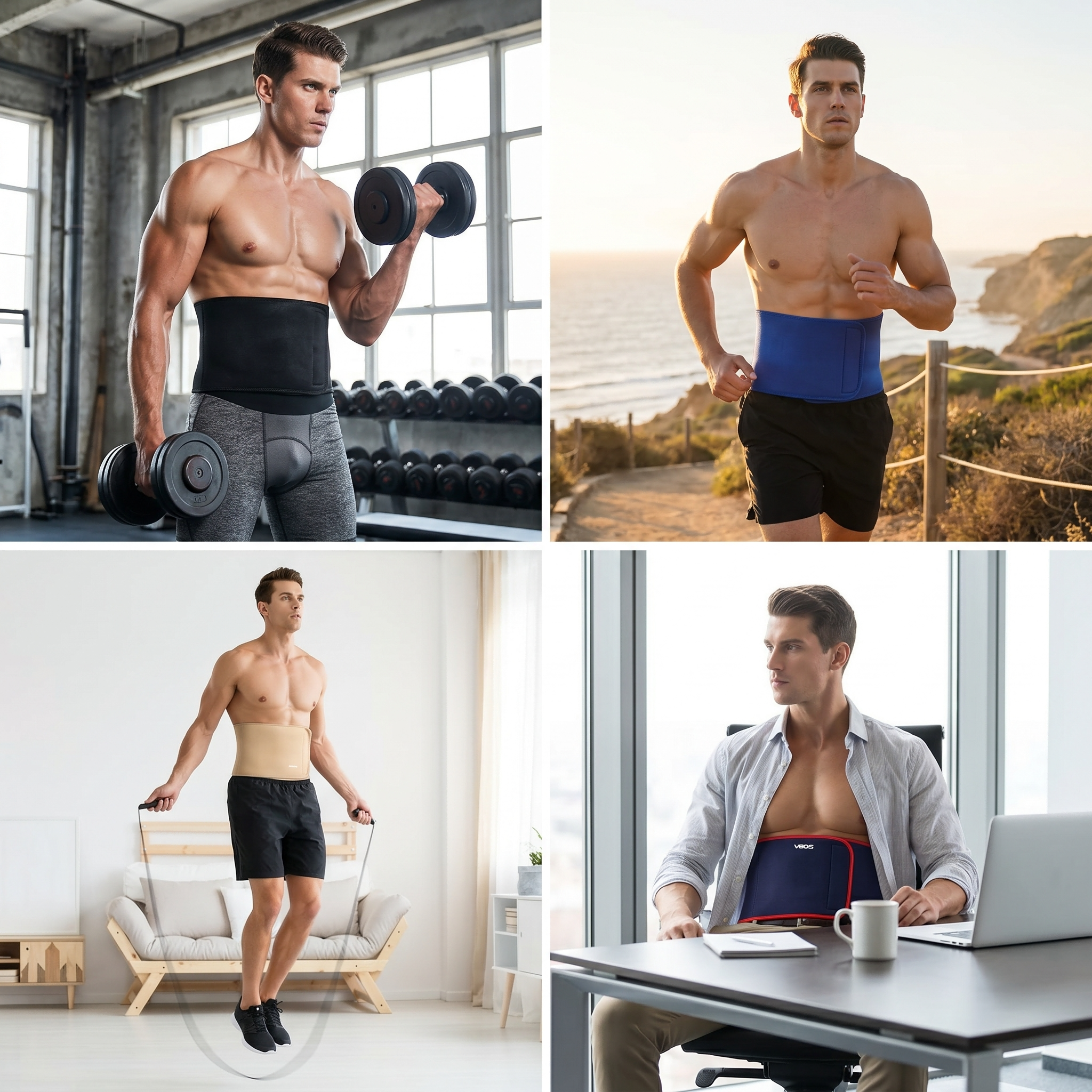 VBOSI Back Support Lumbar Belt - đánh giá và giá Men'S Formal Wear Belt