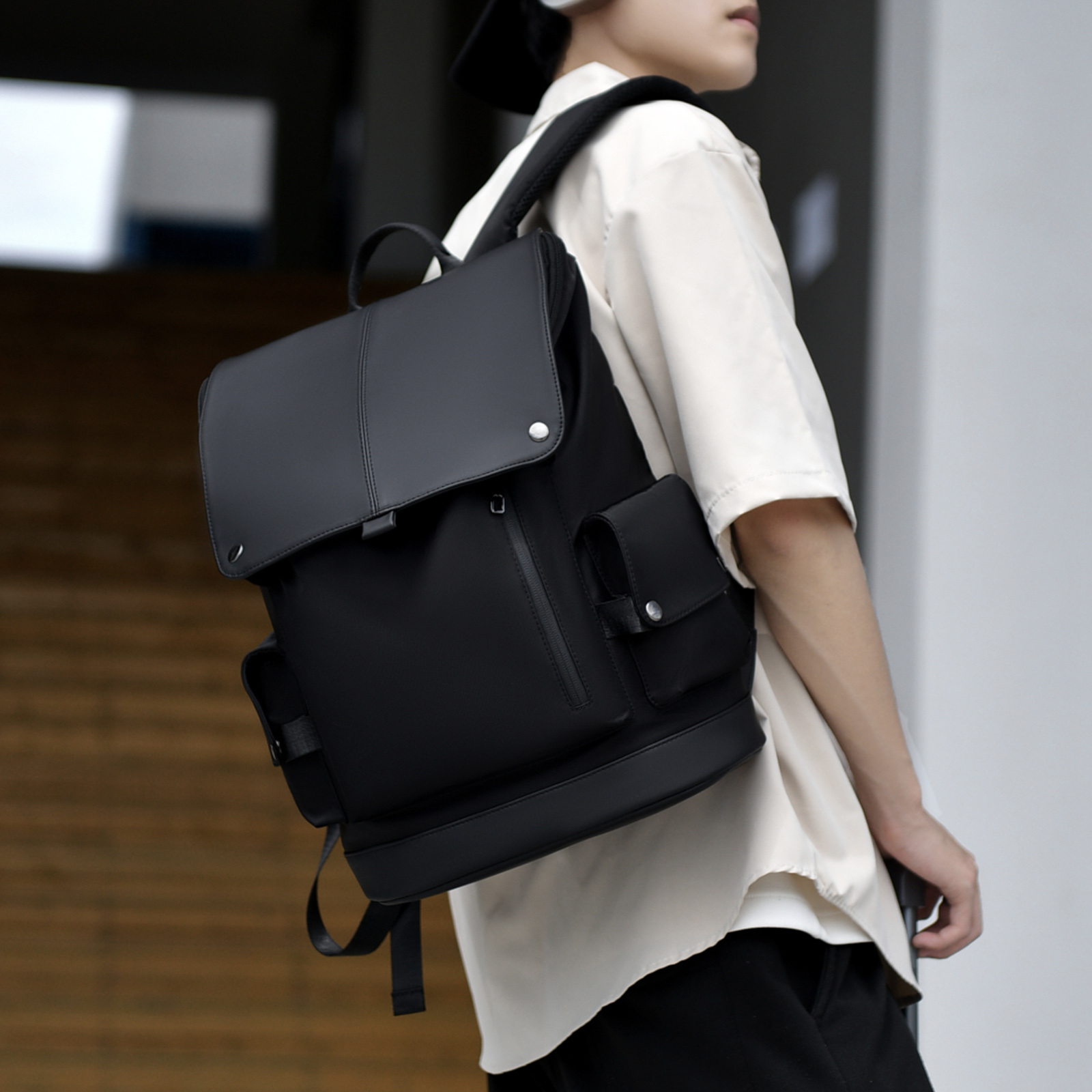 15.6in Laptop Backpack Oxford  - đánh giá và giá Men'S Formal Wear Belt