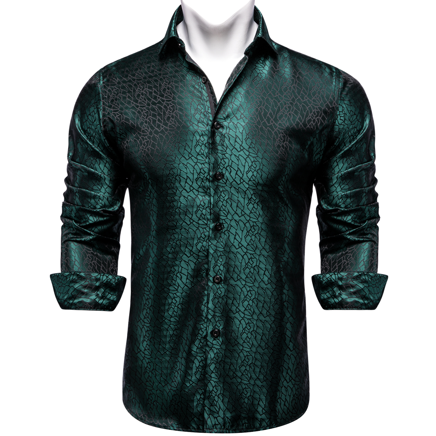 Fashion Green Shirts For Men C - đánh giá và giá Men Formal Party Wear Shirt
