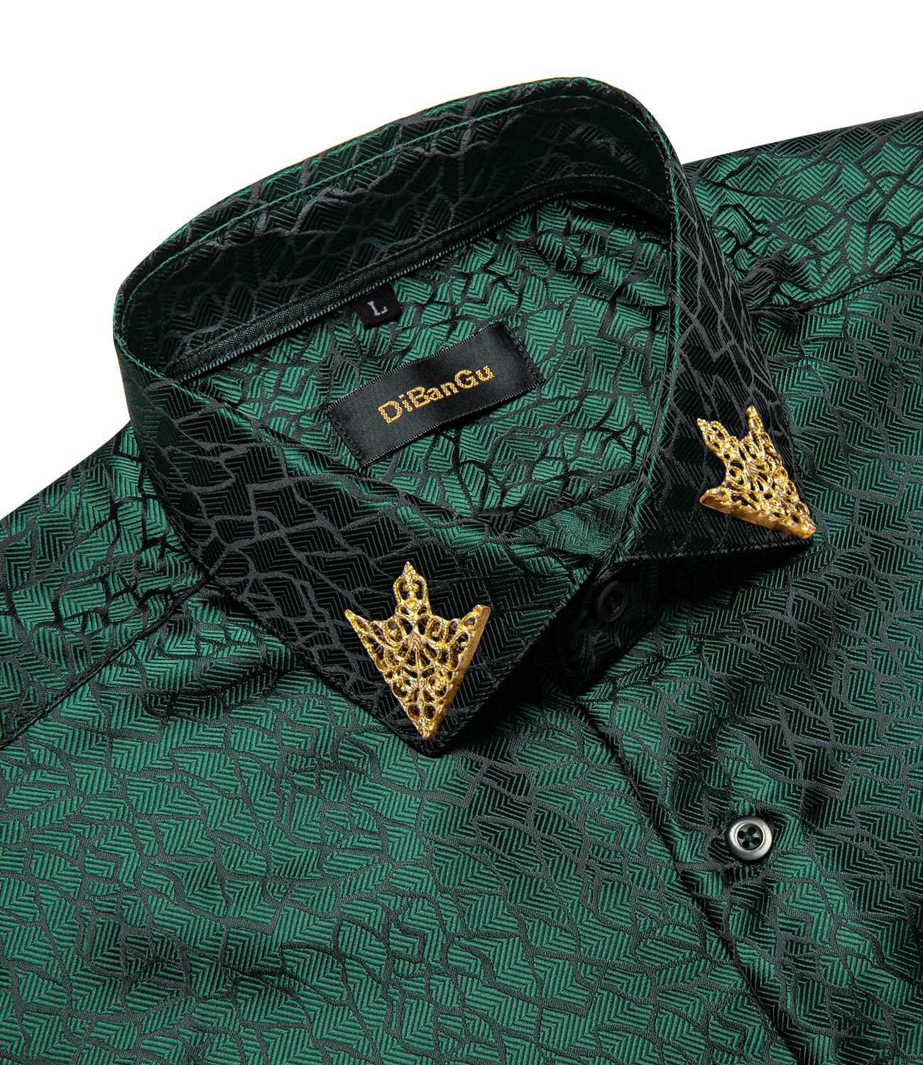 Fashion Green Shirts For Men C - đánh giá và giá Men Formal Party Wear Shirt