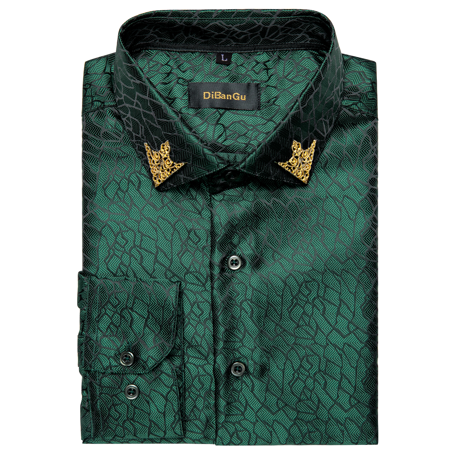 Fashion Green Shirts For Men C - đánh giá và giá Men Formal Party Wear Shirt