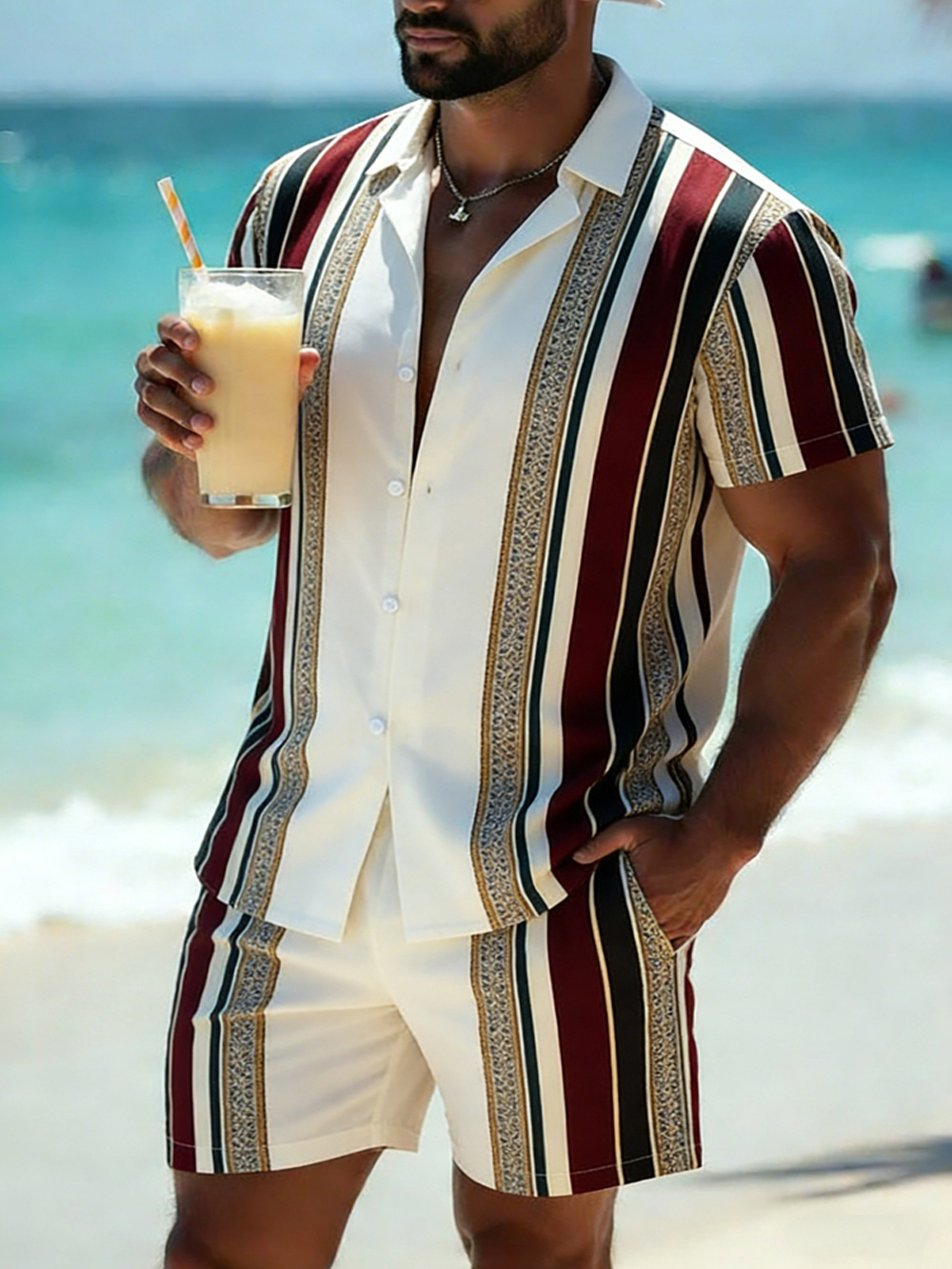 new's Men's Summer Cool Short  - đánh giá và giá Men Formal Party Wear Shirt