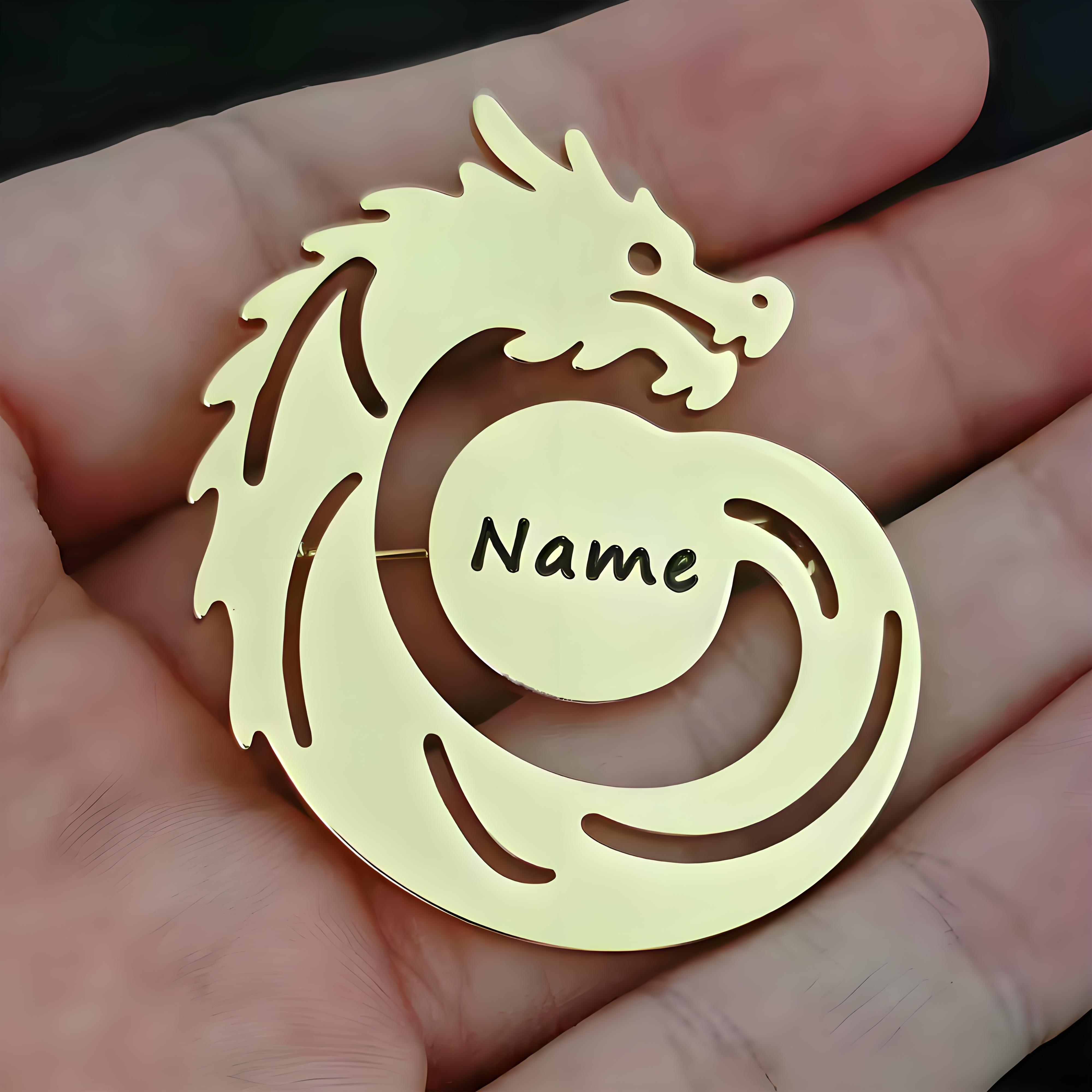 Custom Name Dragon Brooch, Per - đánh giá và giá Men'S Formal Ethnic Wear