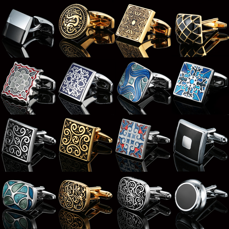 Classic French shirt Cufflinks - đánh giá và giá Dress Shirt French Cuff