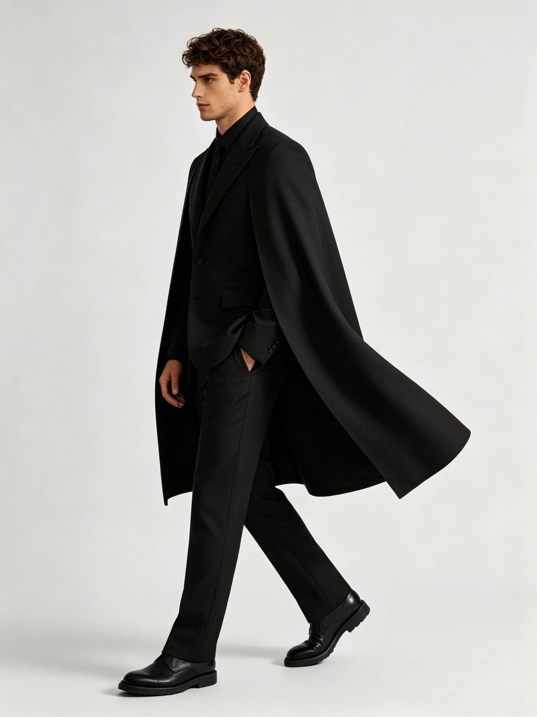 Designer Black Wrap Men Suit S - đánh giá và giá Men Formal Wear Design
