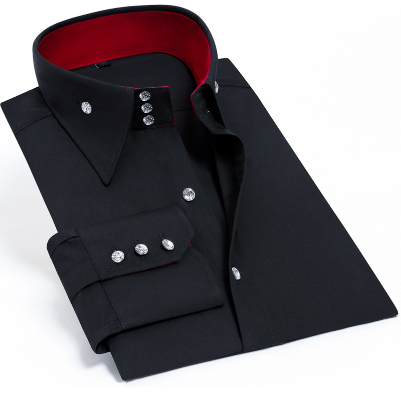 Luxury Men Slim Fit Dress Shir - đánh giá và giá Men Formal Party Wear Shirt