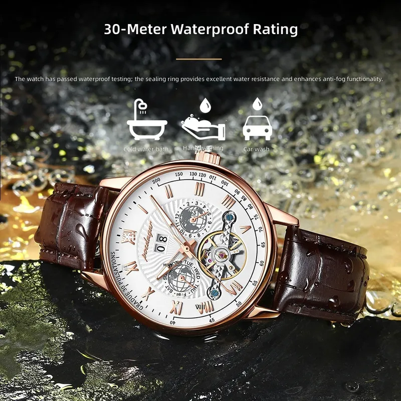 Luxury automatic mechanical wa - đánh giá và giá Men'S Formal Wear Watches