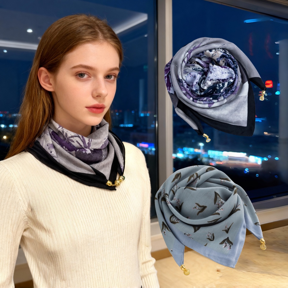 70*70cm Magnetic Print Cotton  - đánh giá và giá Windsor Knot Tie
