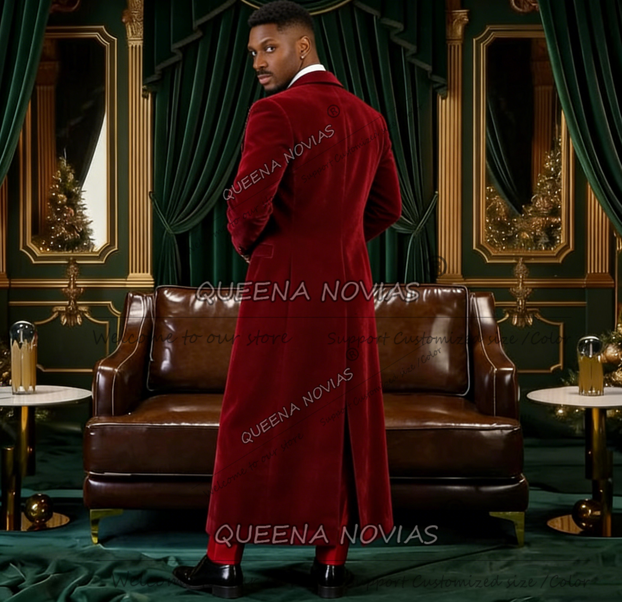 Unique Design Men Suit Long Cu - đánh giá và giá Men Formal Wear Design