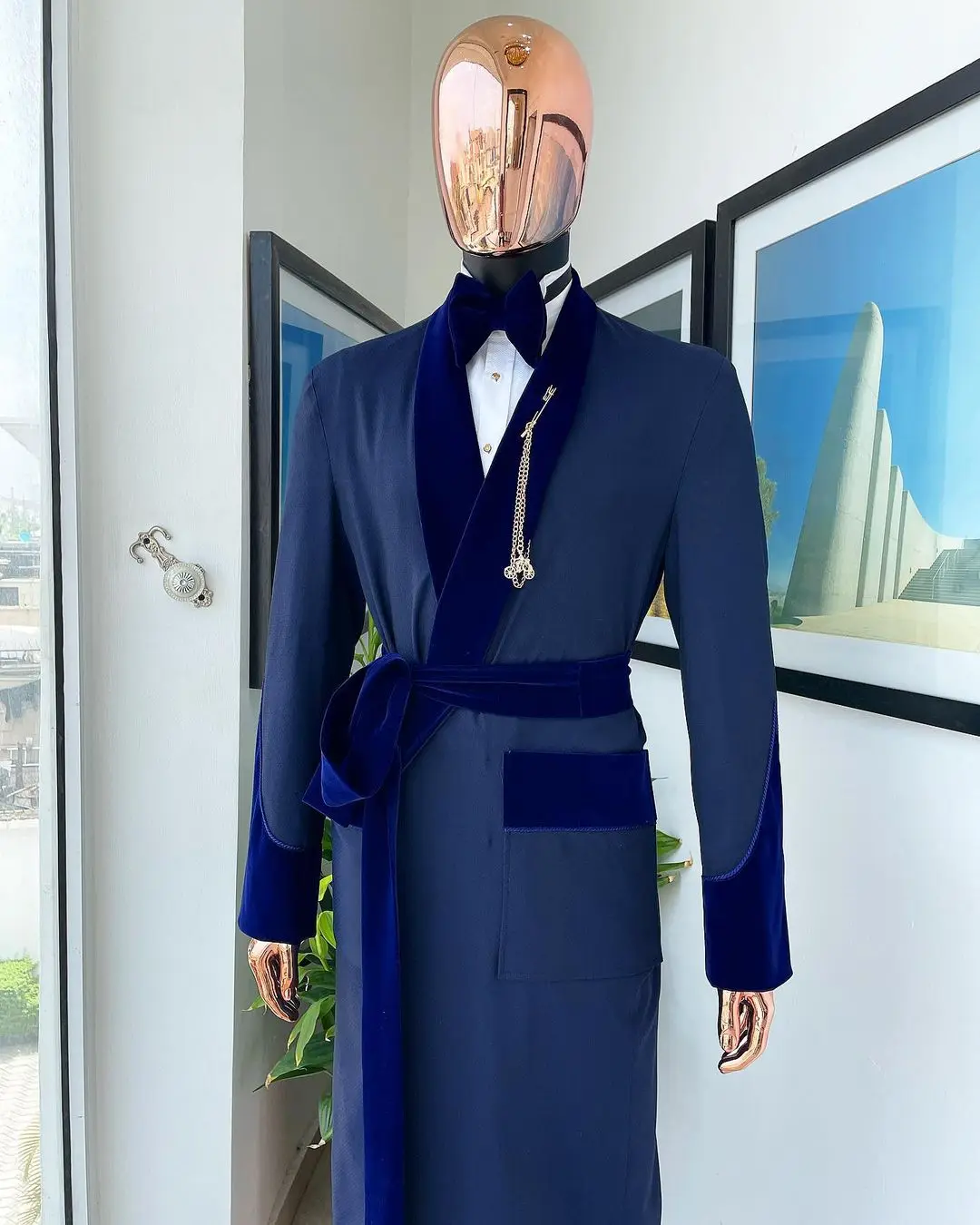Tailor Made Royal Blue Men Sui - đánh giá và giá Men'S Formal Wear Belt