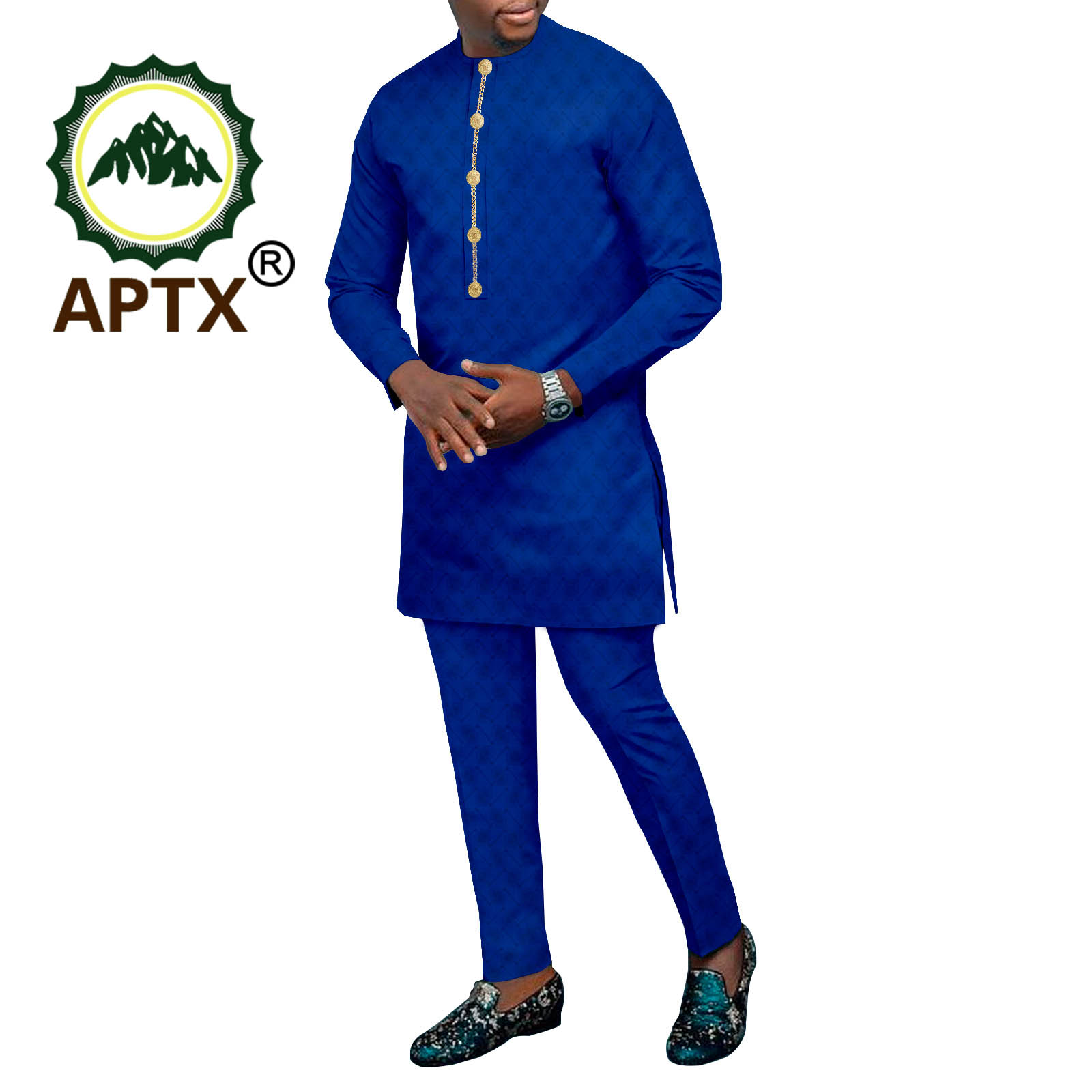 Dashiki Printed Men's Long Shi - đánh giá và giá Men Formal Party Wear Shirt